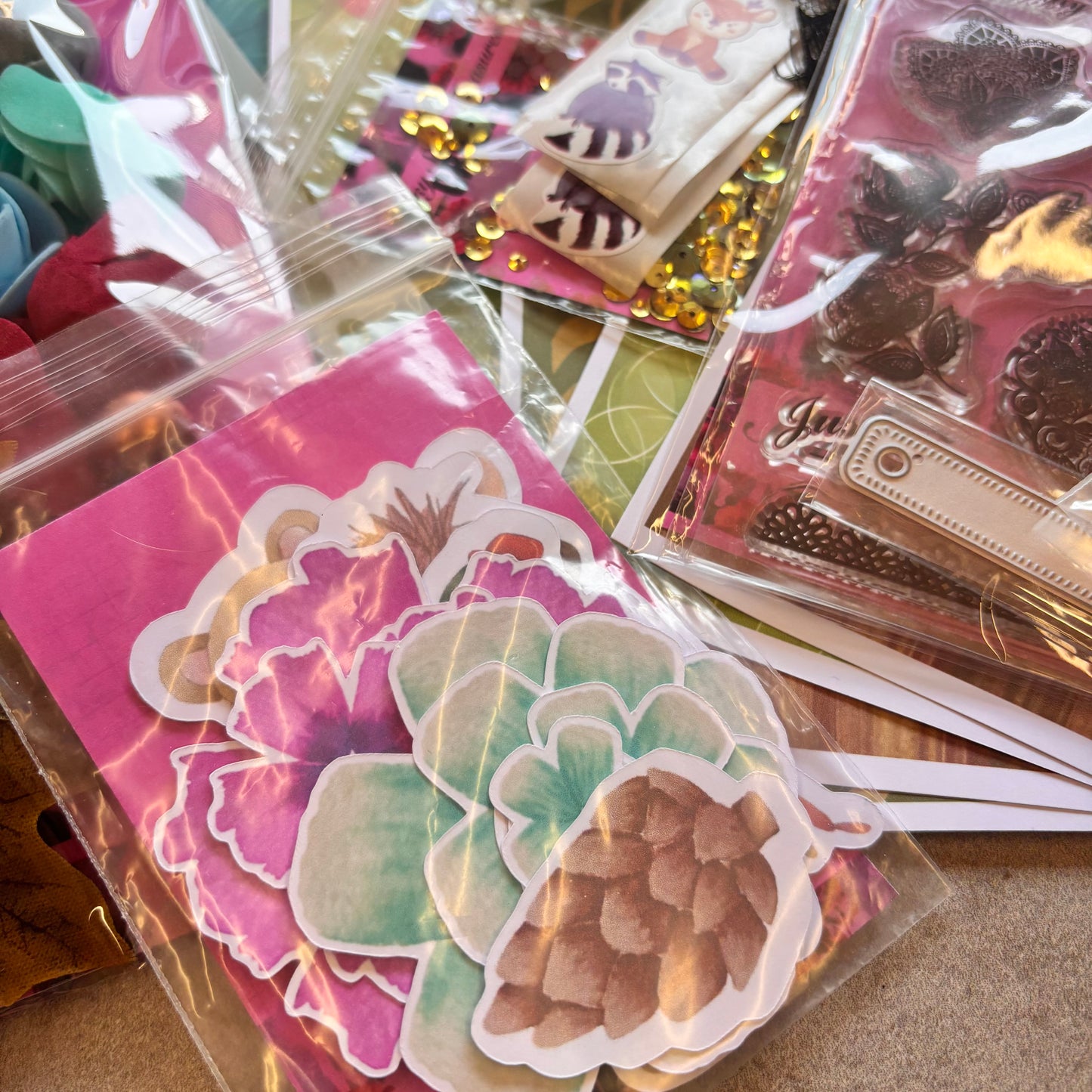 Woodland Treasures Card Making Kit