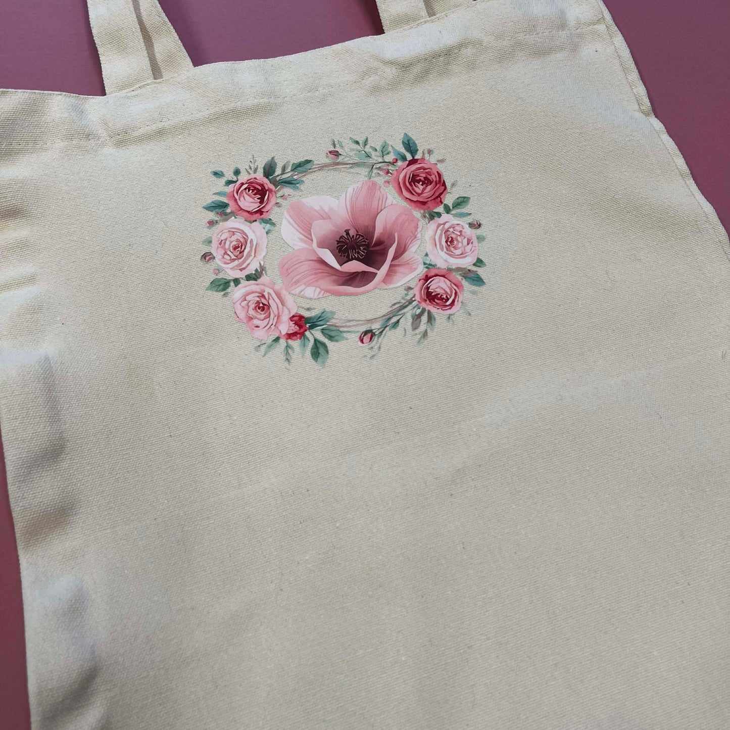 Delicate Roses Tote Bag