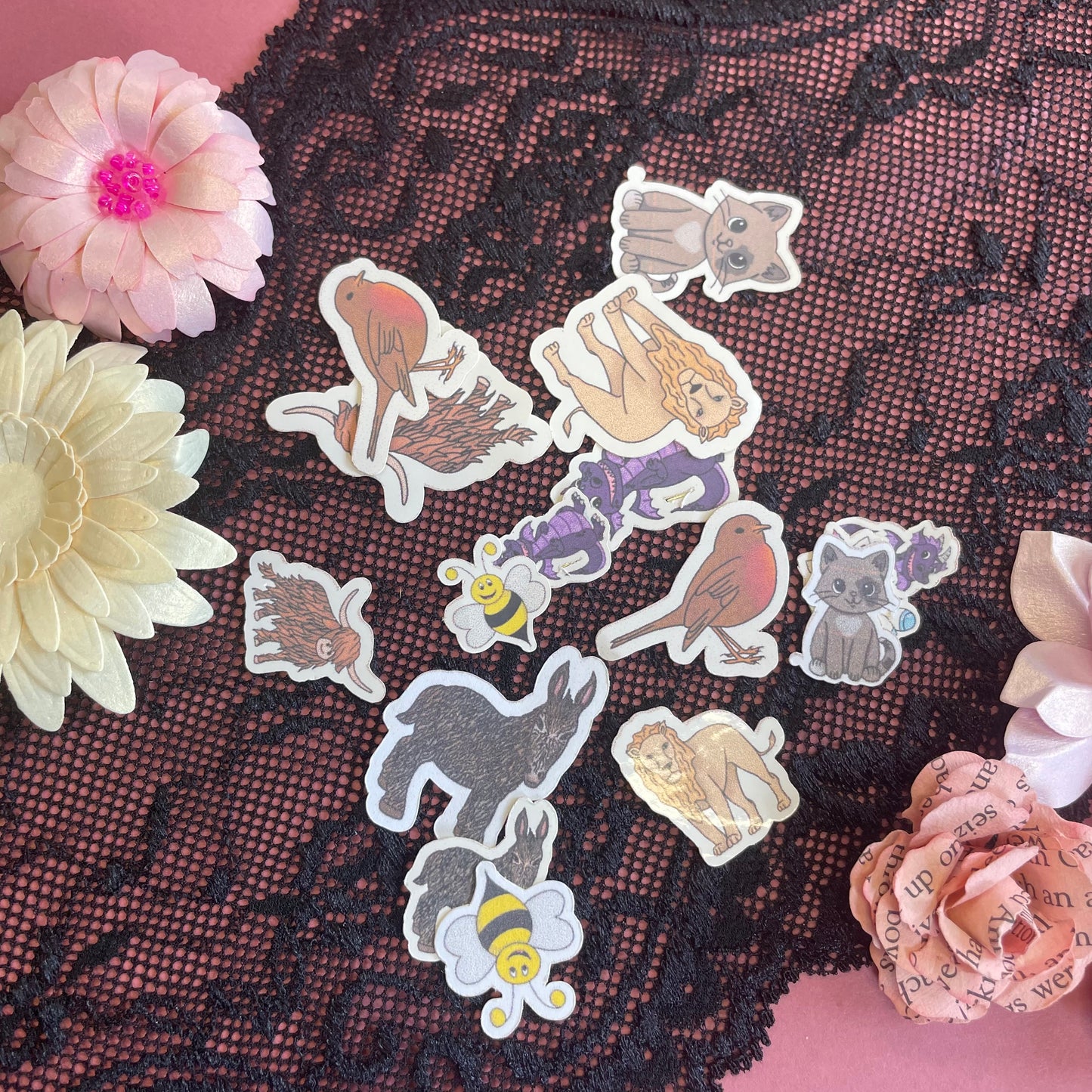 WONKI Cutesy treasures Stickers