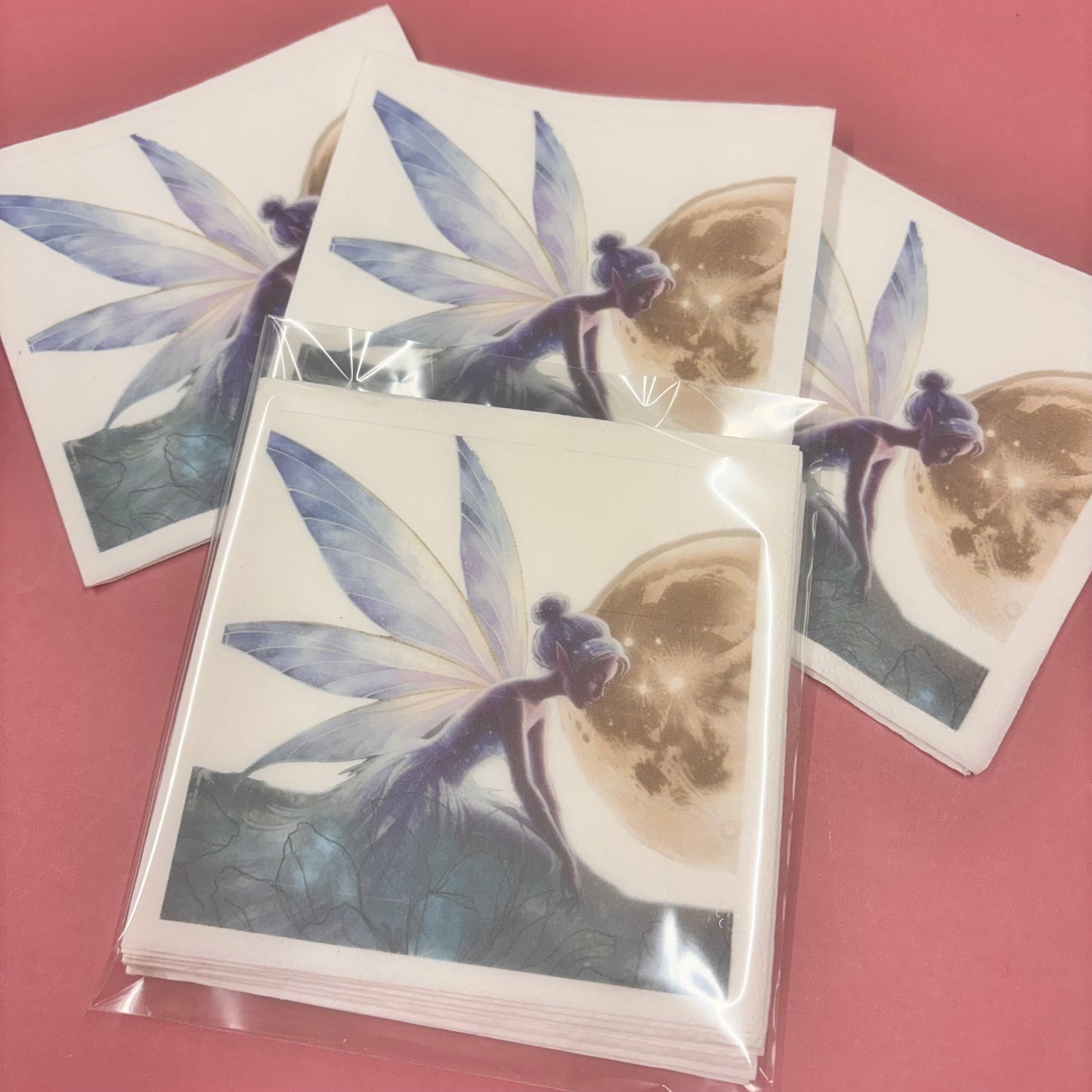 Pack Of 6 Fairy Napkins