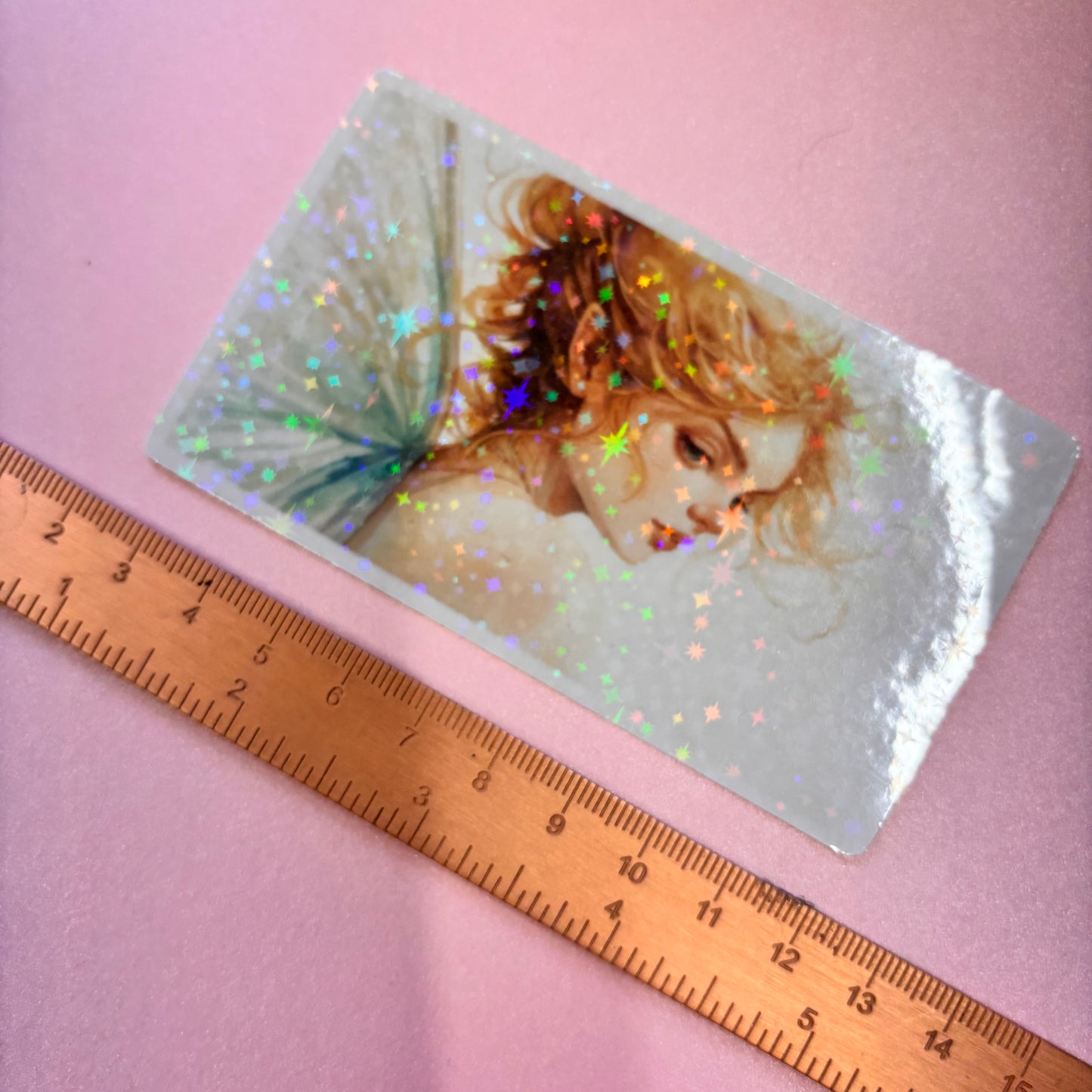 Enchanted Fairies Day Dream Die Cut Sticker in Holographic