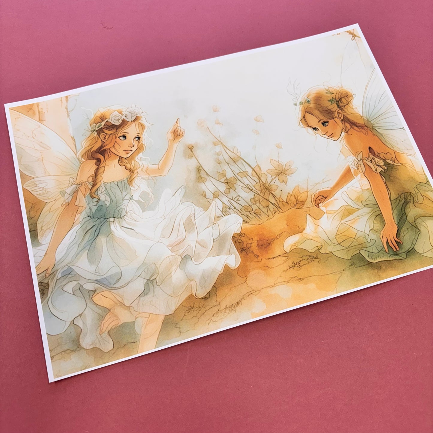 DIGITAL Enchanted Fairies 16pcs Paper Collection