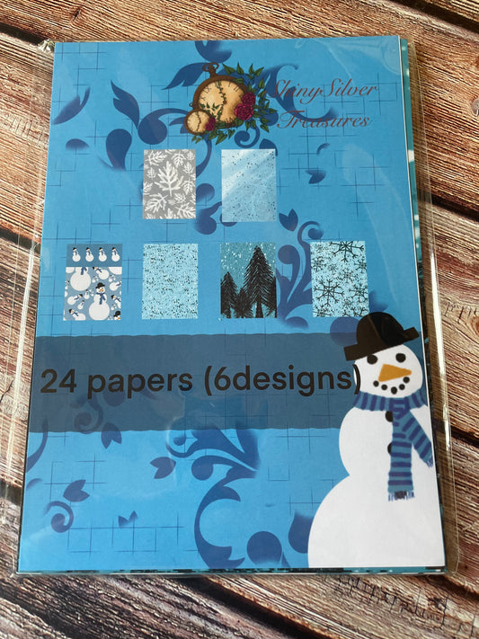 Winter Wishes A5 Paper Pad