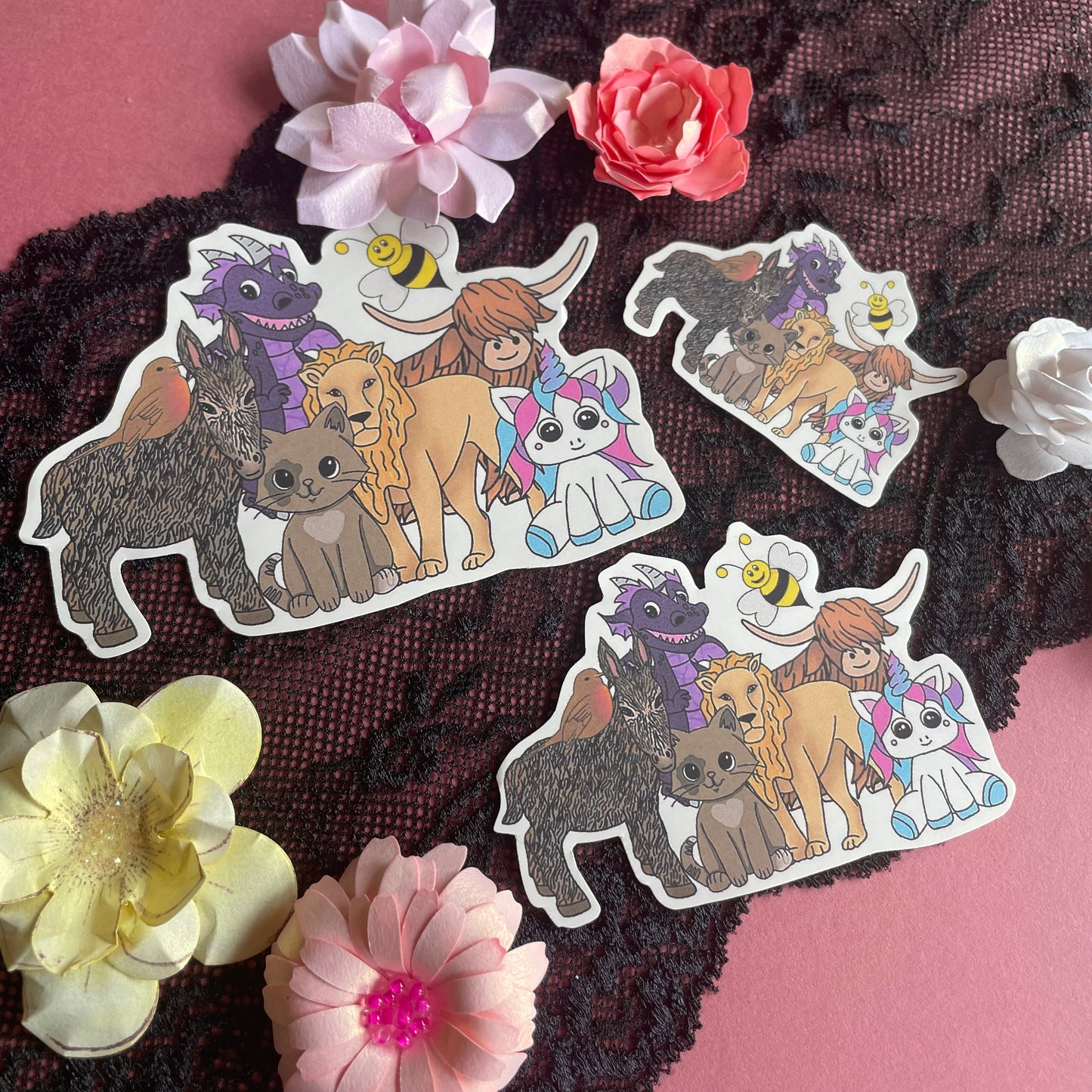 The Gang Cutesy treasures Stickers