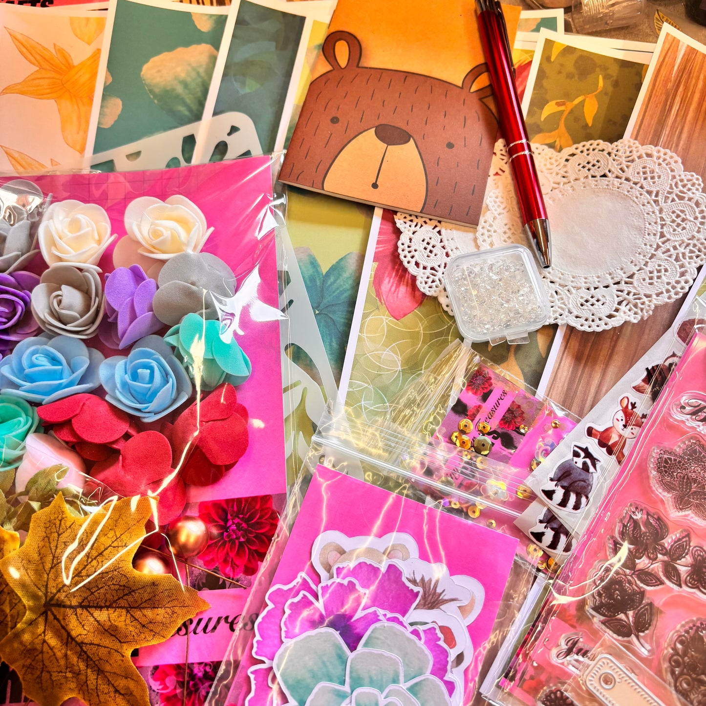 Woodland Treasures Card Making Kit