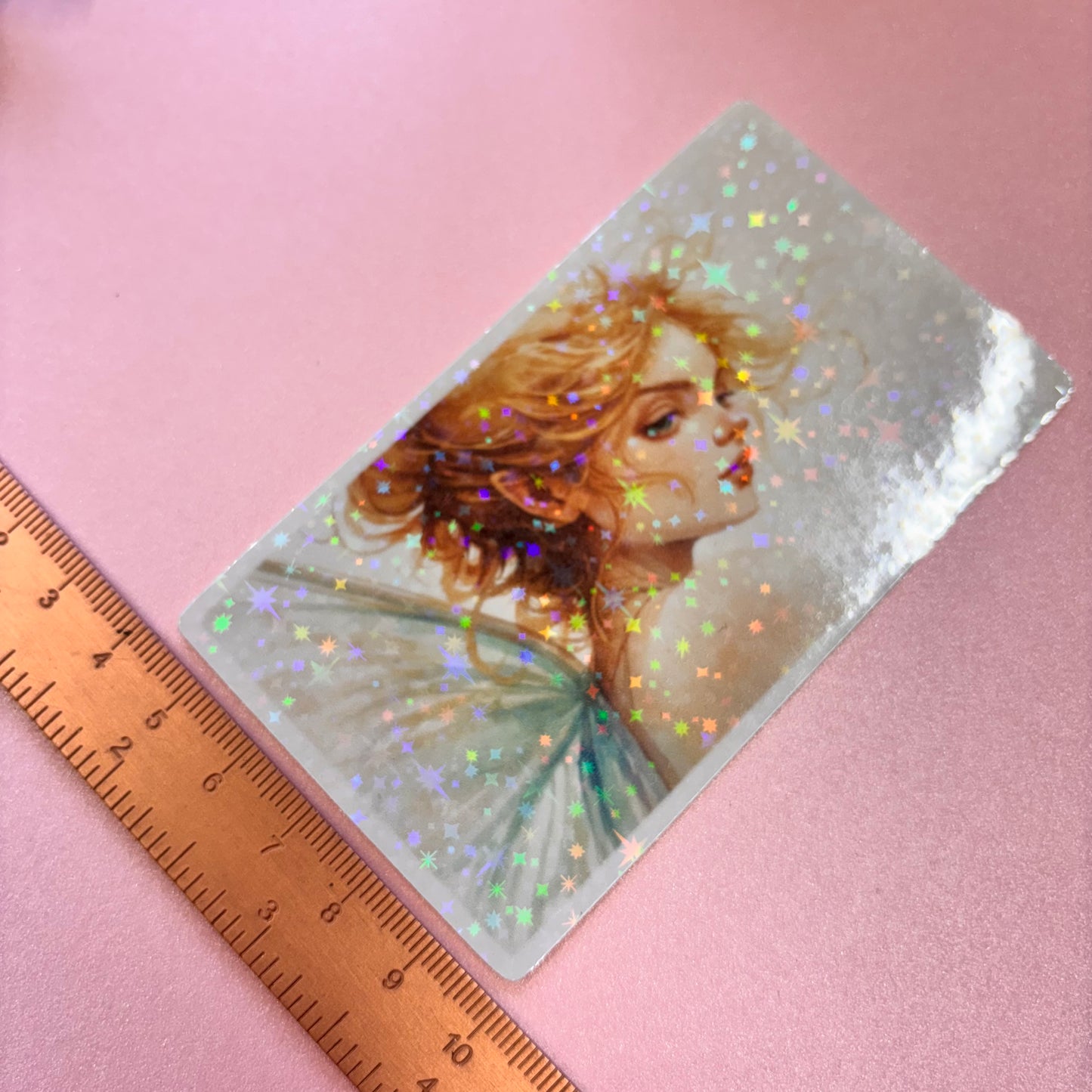 Enchanted Fairies Day Dream Die Cut Sticker in Holographic