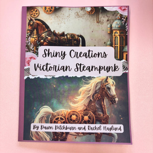 Victorian Steampunk Collage Book by Shiny Creation
