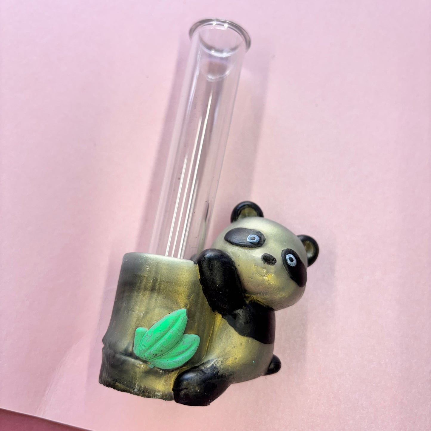 Panda Mini Vase With Tube For Flower
