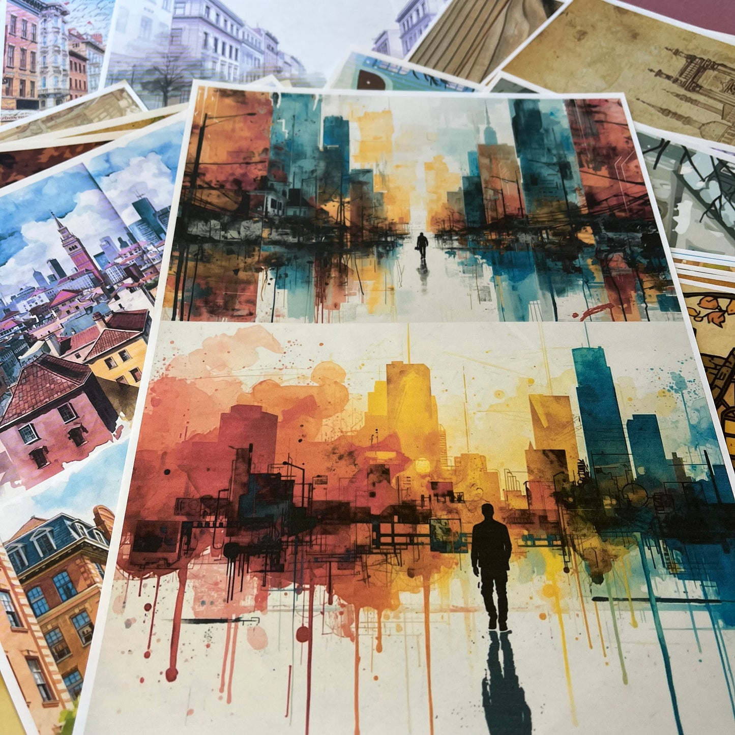 City Life Paper Pad 32 Sheets