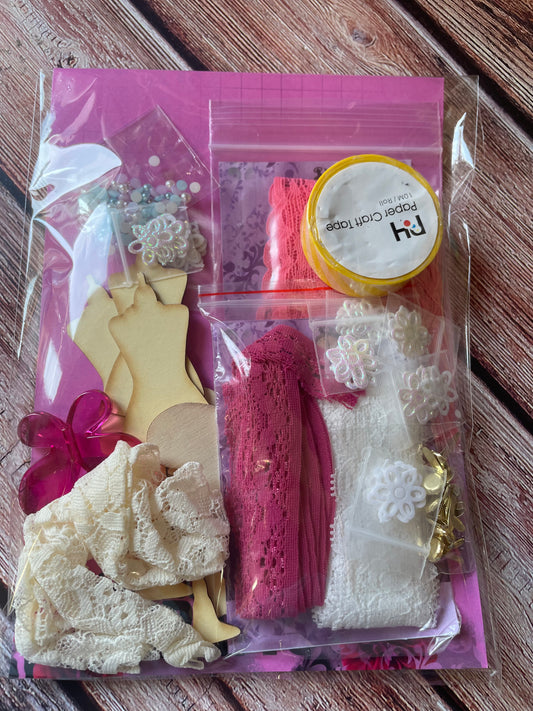 Embellishment washi and Trim Goodie Bag