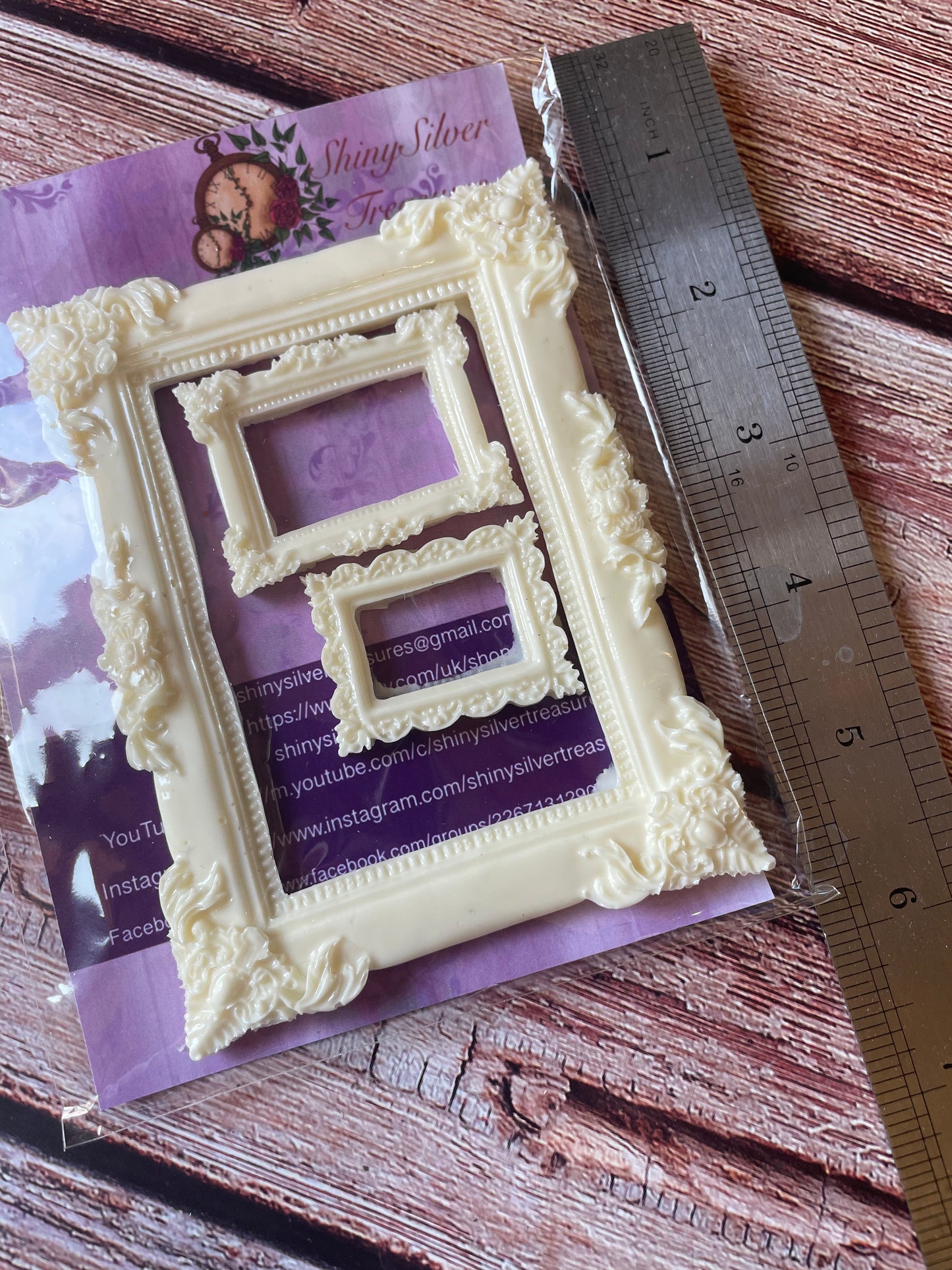 Resin Frames For Mixed Media