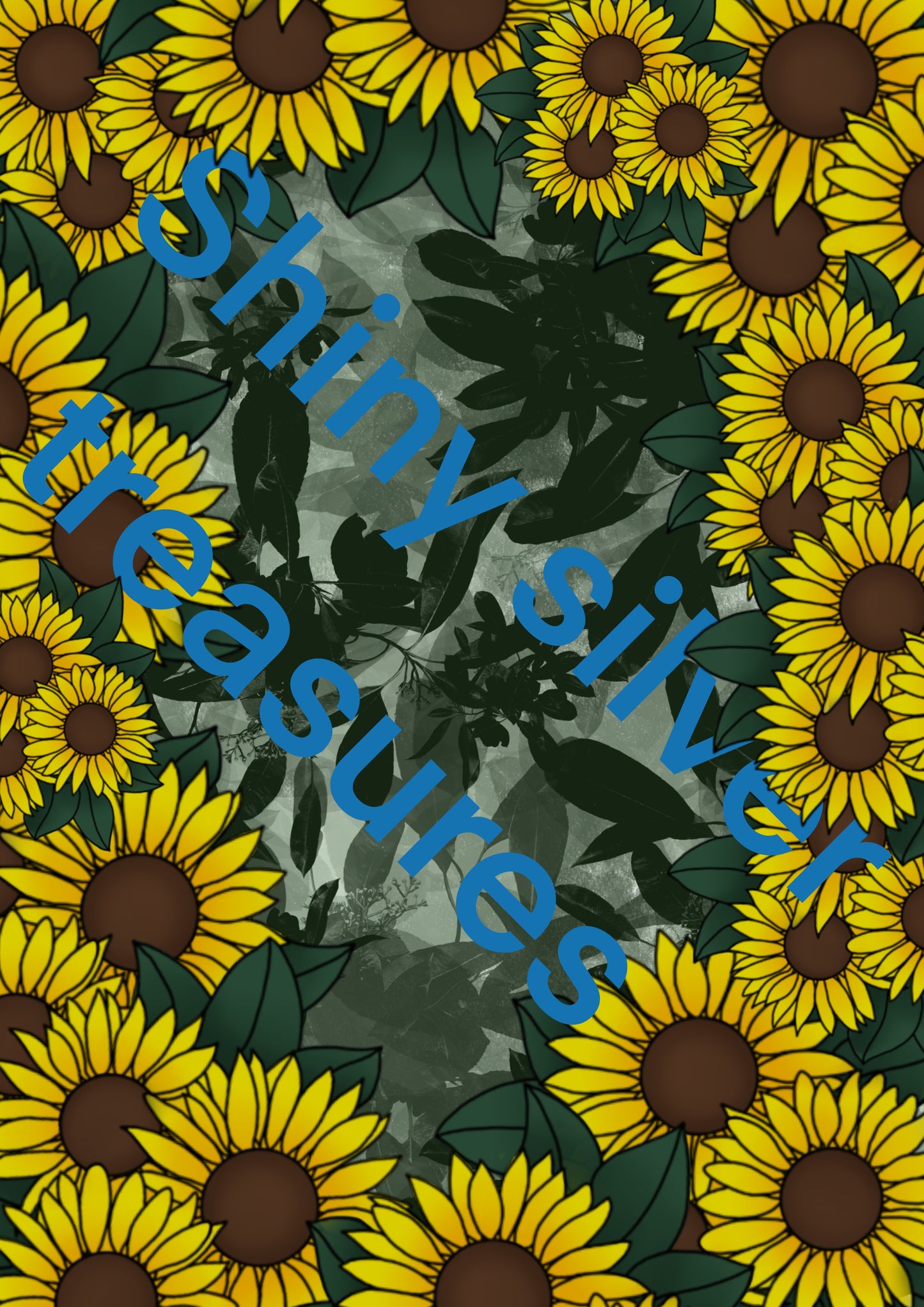 June Sunflowers DIGITAL Paper