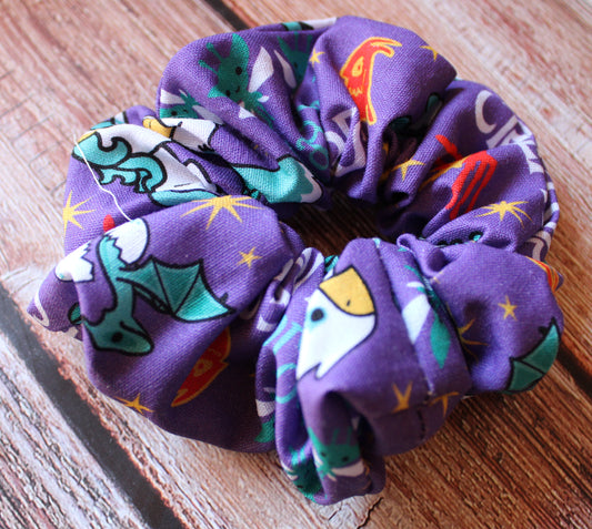 Regular Purple Harry Potter Scrunchie