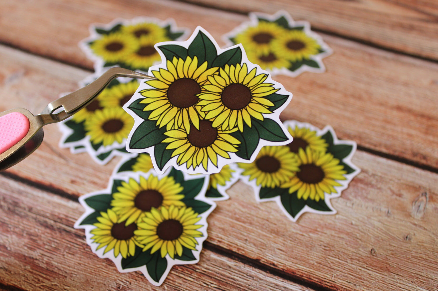 10 pcs Sunflower ephemera