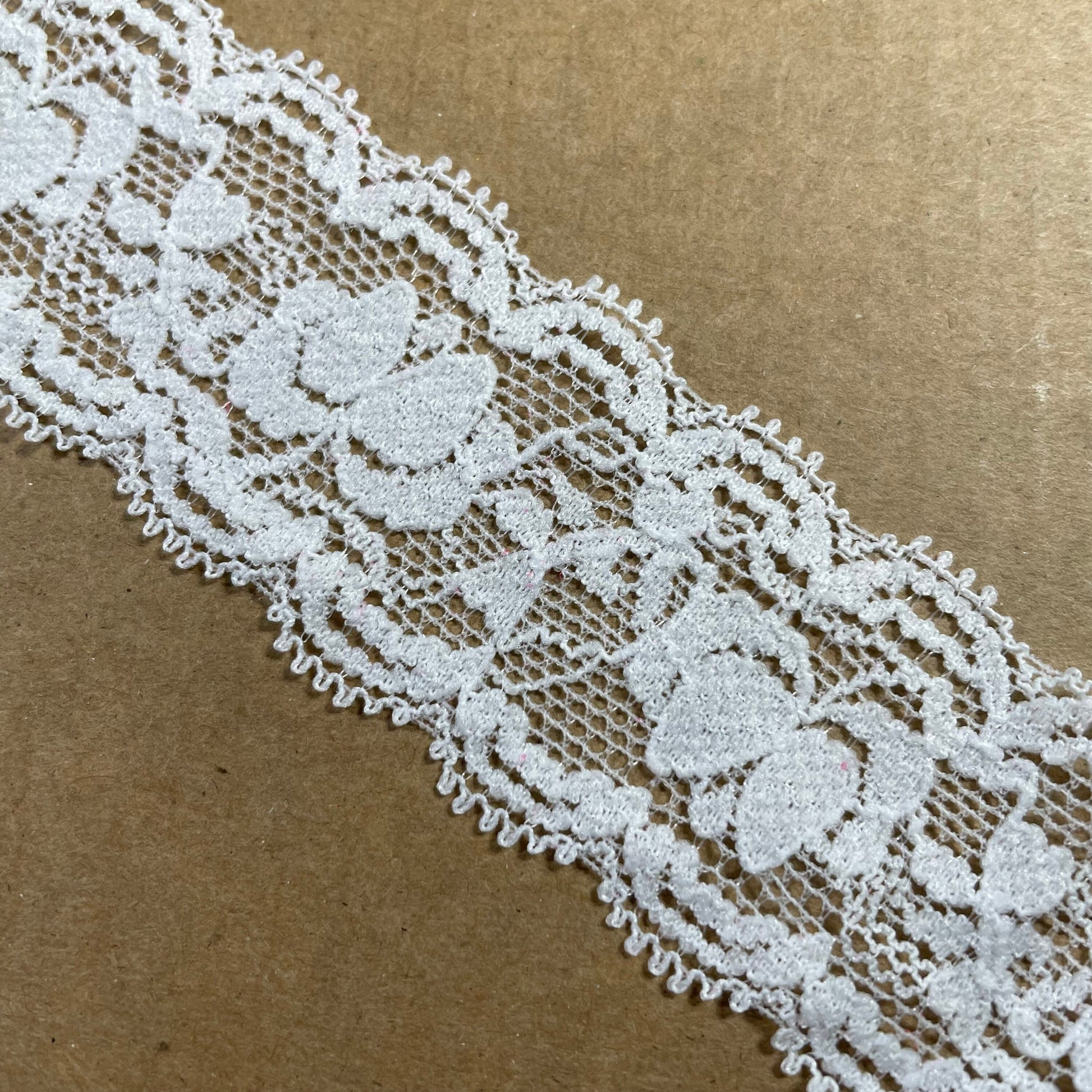 LACE BUNDLE black white and cream 1 meter of each