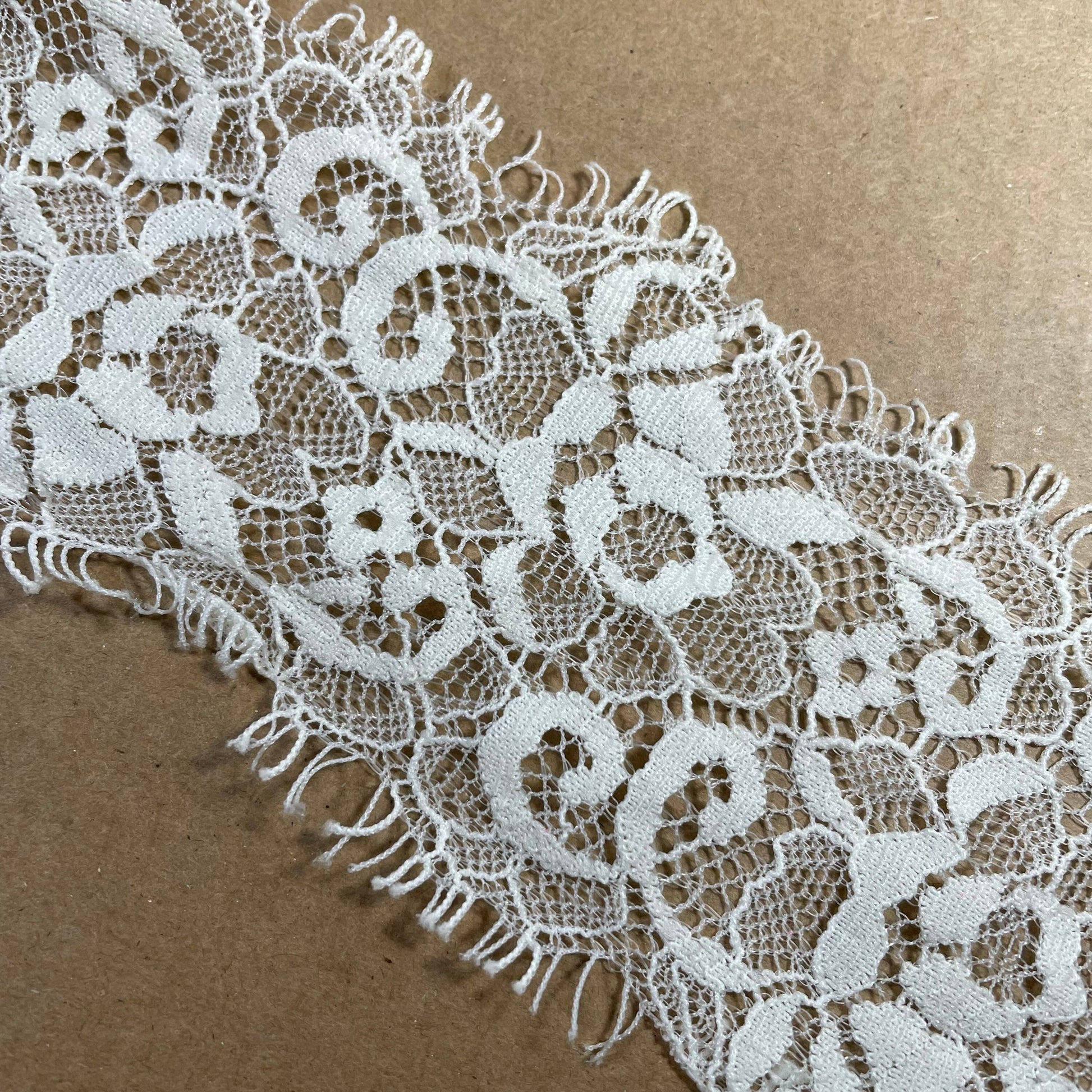 LACE BUNDLE black white and cream 1 meter of each