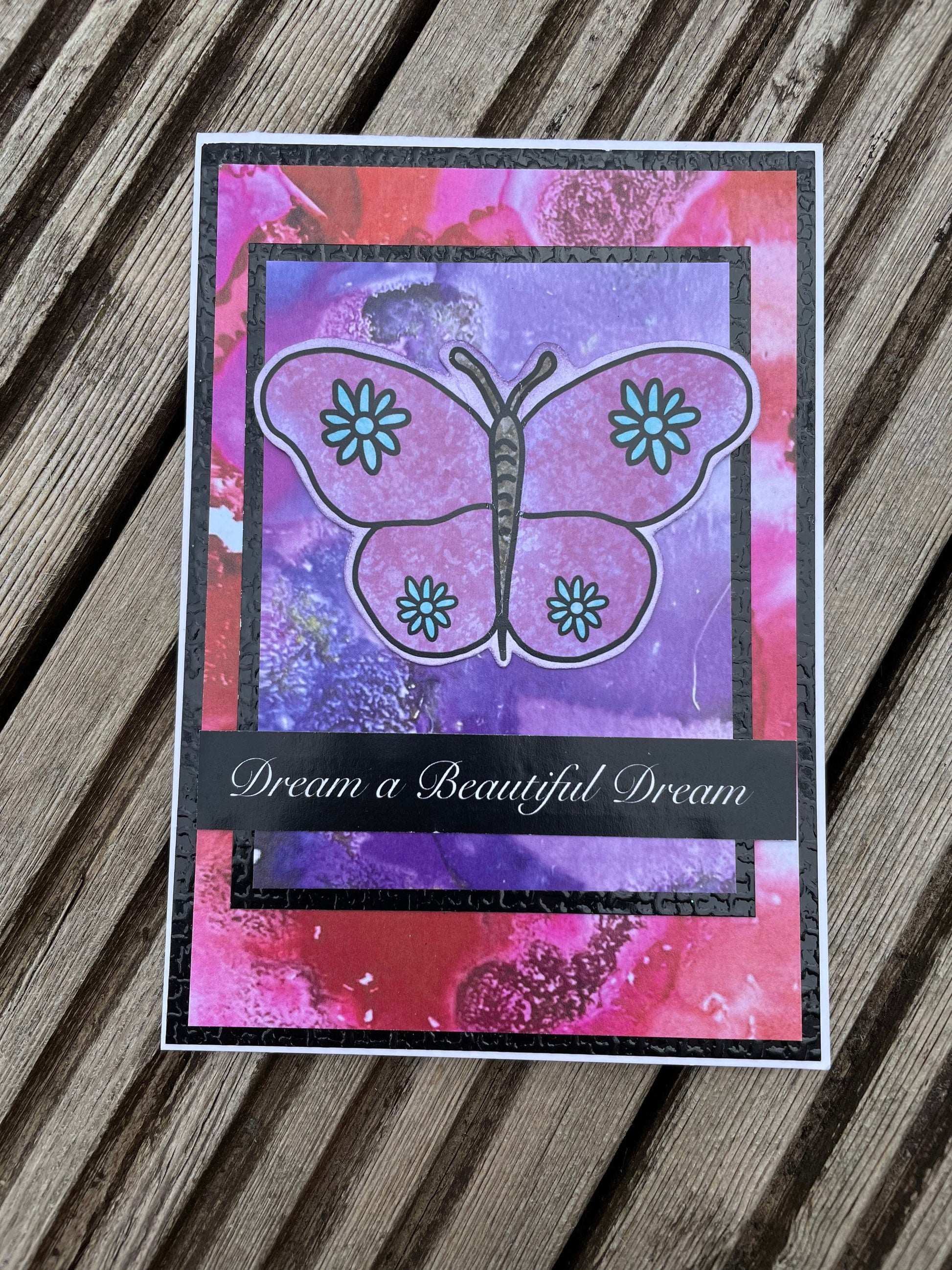 Natures treasures paper pad contains 30 A4 sheets (10 designs) of beautiful alcohol ink backgrounds