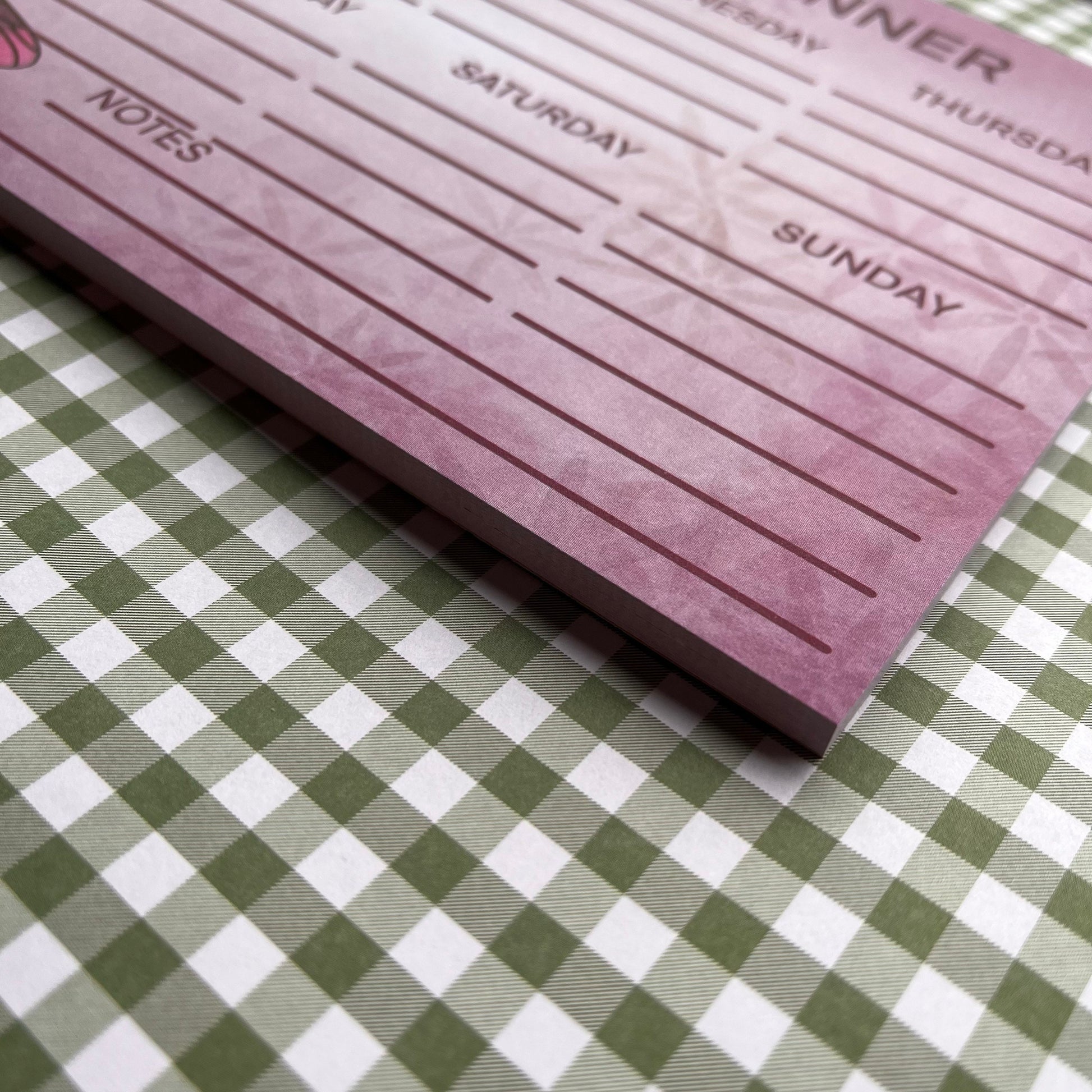 A5 Weekly Planner notebook 50 pages each pink dragonfly design super cute perfect for everyday use